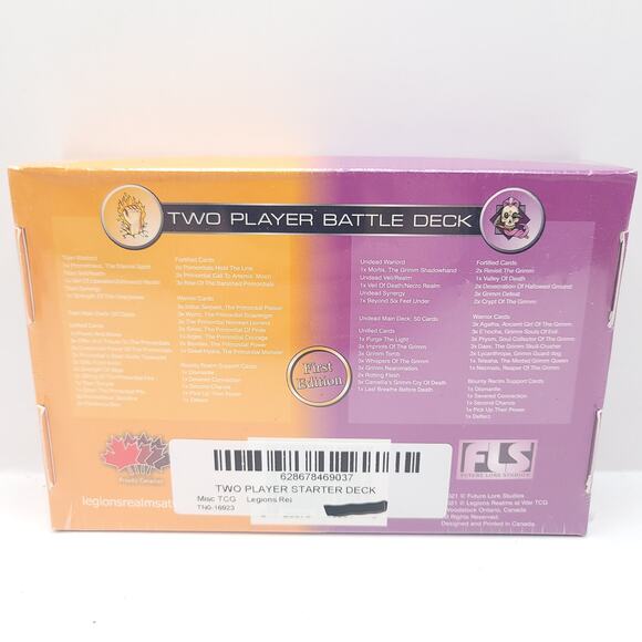 Legions Realms at War Titan Undead Two Player Batlle Deck 2021 - Picture 2 of 8